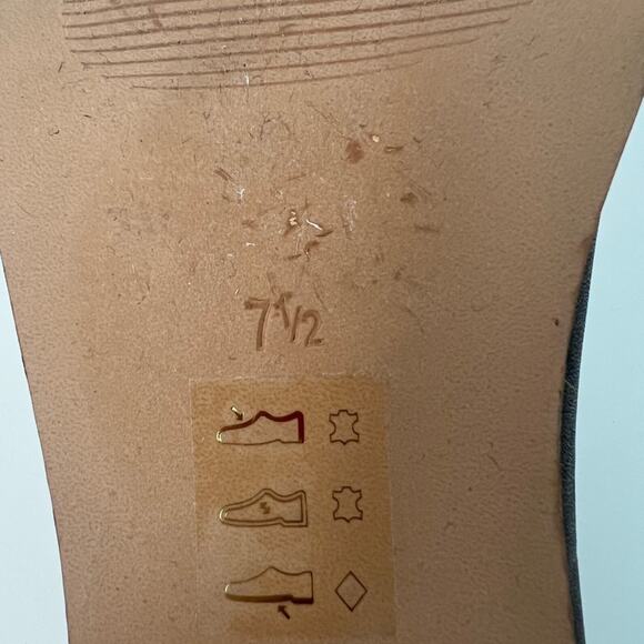 NEW Madewell The Bonham Leather Black Pointy Toe Ankle Block Heel Bootie Sz 7.5 - Picture 8 of 11